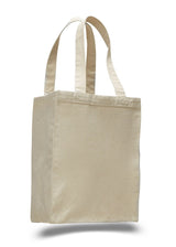 Promotional Natural cotton Shopping Totes 