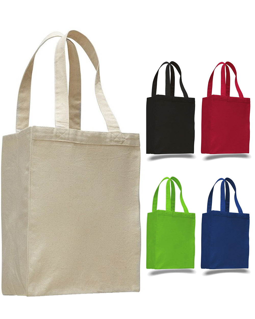96 ct Heavy Canvas Multipurpose Shopping Tote - By Case