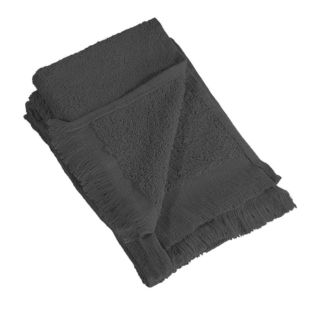 Promotional Fringed Towel Black