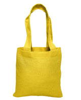 Small Cotton Tote Bag Yellow