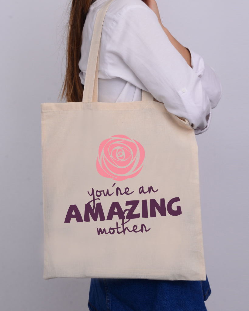 Amazing Mother Customizable Tote Bag - Mother's Tote Bags