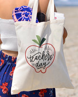 Big Apple Customizable Tote Bag- Teacher's Tote Bags