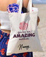 Amazing Mother Customizable Tote Bag - Mother's Tote Bags