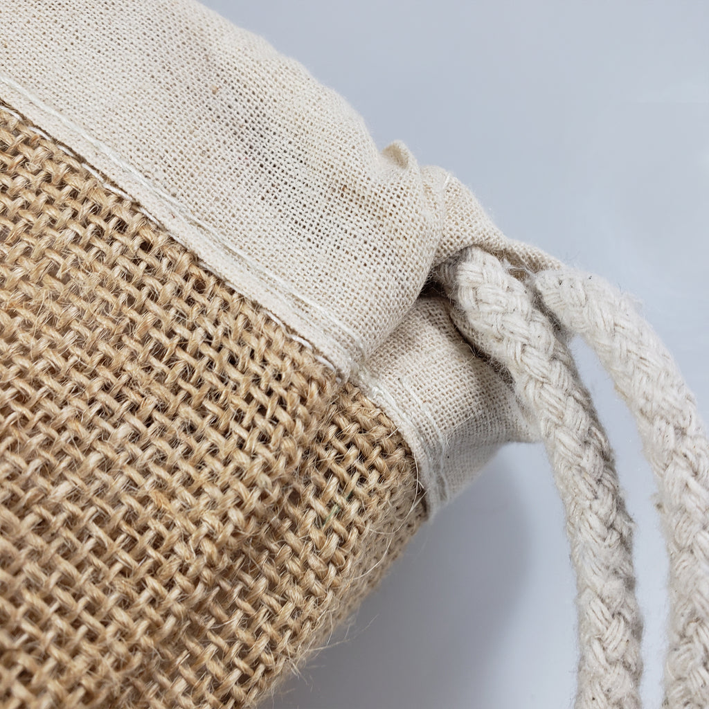 Large burlap 2025 drawstring bags