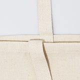12 ct Large Recycled Cotton Canvas Tote Bags w/Gusset - By Dozen