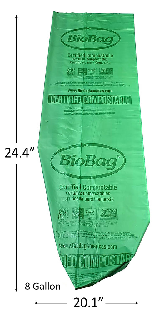 33 Gallon Compostable Trash Bags, 20 Bags