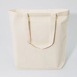 Closeout Cotton Natural Grocery Gusset Tote Bag - TG110L