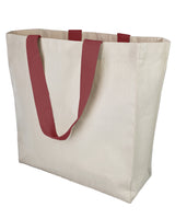 shopper tote bag bag grande maroon