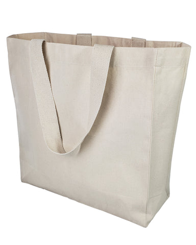 72 ct Ultimate Canvas Shopper Tote Bag / Grocery Bag - By Case