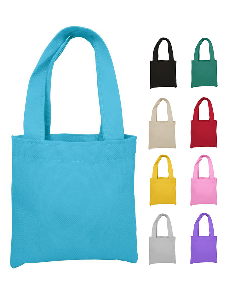 6" MINI Non Woven Tote Bag with Fabric Handles,Promotional mini tote bags
