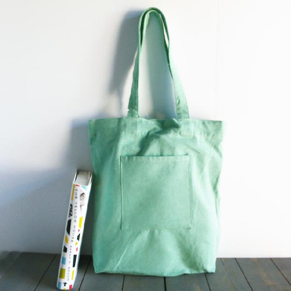 Soft relaxed Washed Canvas Tote Bag