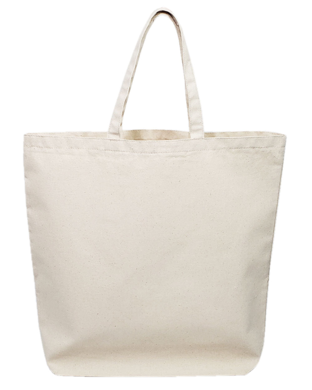 Wholesale Cotton Canvas Tote Bag with Inside Zipper Pocket