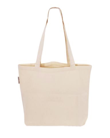 Organic Cotton Canvas Tote Bags with Gusset - OR110