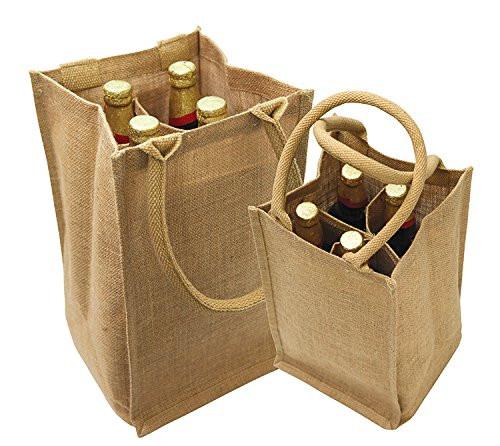 Jute Wine Bottle Bag Manufacturer - 003 