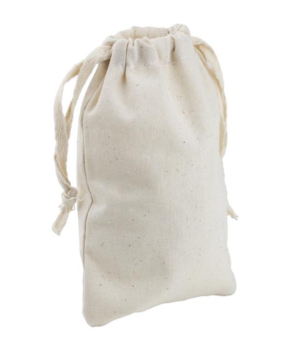 Cotton-Canvas Drawstring Bags