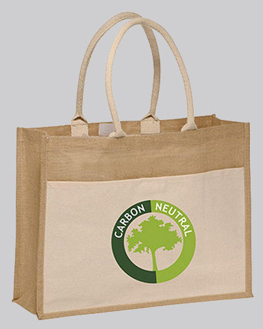 Customized Easy-to-Decorate Jute Tote Bags - Personalized Jute Tote Bags With Your Logo - TJ314