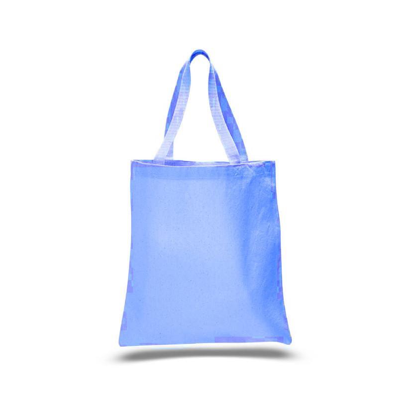 12 ct High Quality Promotional 100% Canvas Tote Bags - By Dozen