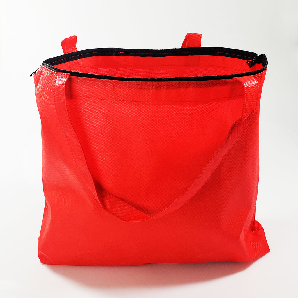 Send Black Zipper Tote Bag Gift Online, Rs.500