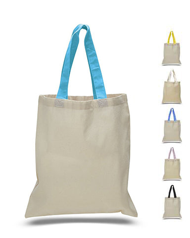 TBF 12 Pack Blank Canvas Tote Bags, 100% Cotton Canvas Tote Bags
