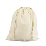 Cotton Drawstring Pouches Drawstring Favor Bags Pack of 12