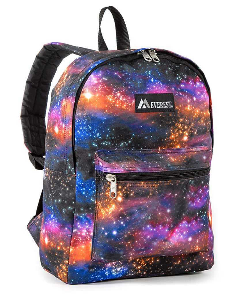 15 in Pattern Printed Wholesale Backpacks, Purple Tyi Dye by Tote Bag Factory