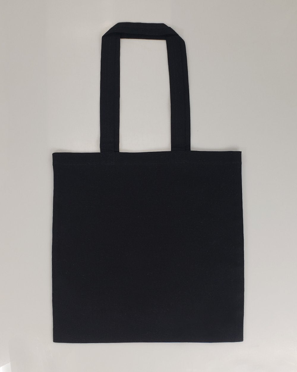 Black Color Customized Eco-Friendly Canvas Convention Tote Bags - Logo Tote Bags - TB205