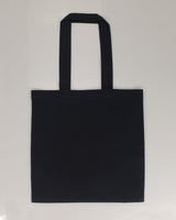 Black Color Customized Eco-Friendly Canvas Convention Tote Bags - Logo Tote Bags - TB205