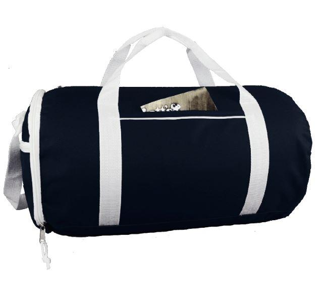 Two-Tone Sport Gym Duffel Bags