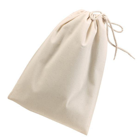 Closeout Cotton Shoe Bags / Value Drawstring bags