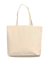 96 ct Med/Large Canvas Wholesale Tote Bag with Long Handles - By Case