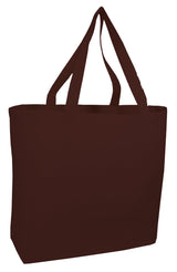 Large Canvas Wholesale Tote Bag with Long Web Handles -TG260