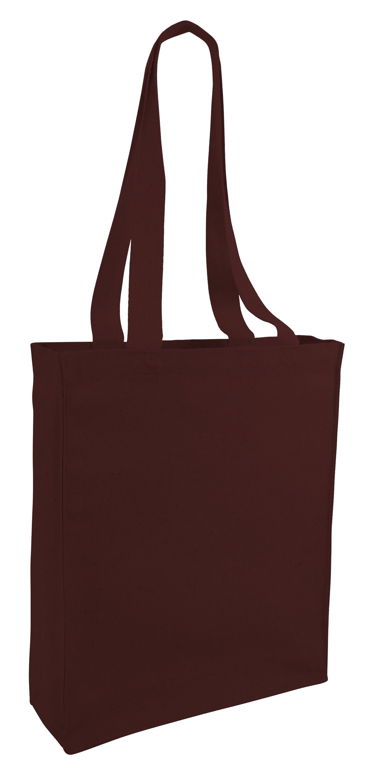 Closeout 144 ct Affordable Canvas Tote Bag / Book Bag with Gusset - By Case