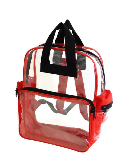 clean main compartment drawstring red