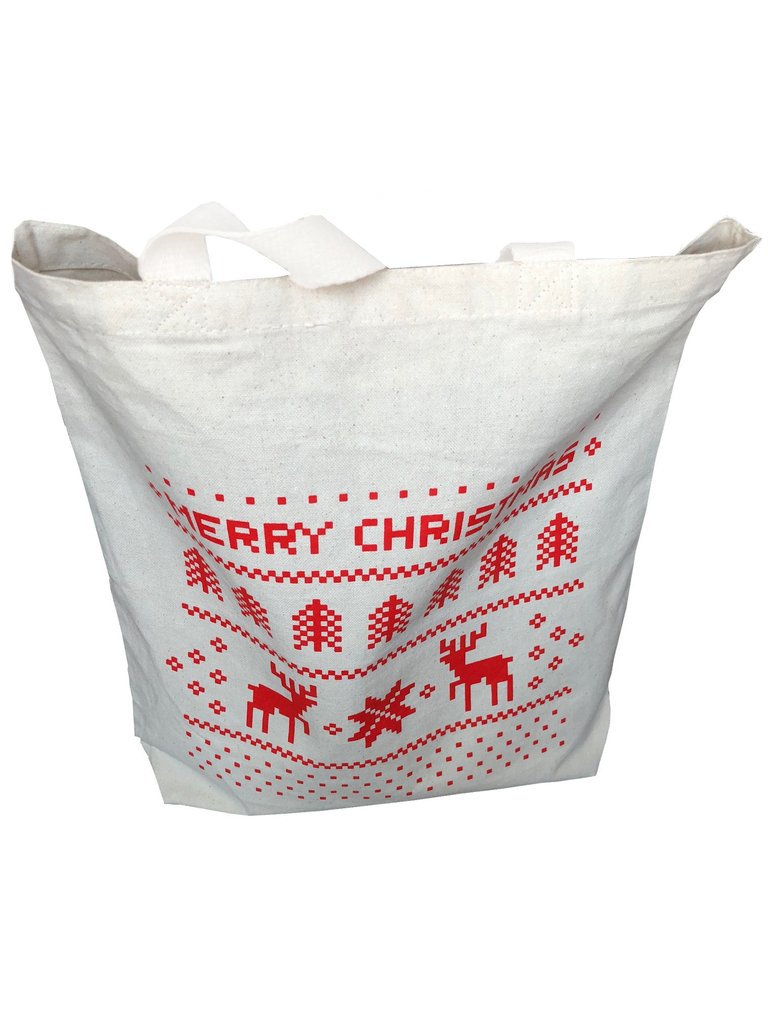 White Christmas Bag
