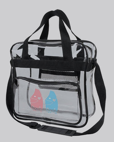 Custom Clear Messenger Bag - Clear Tote Bags With Your Logo - CMB5079