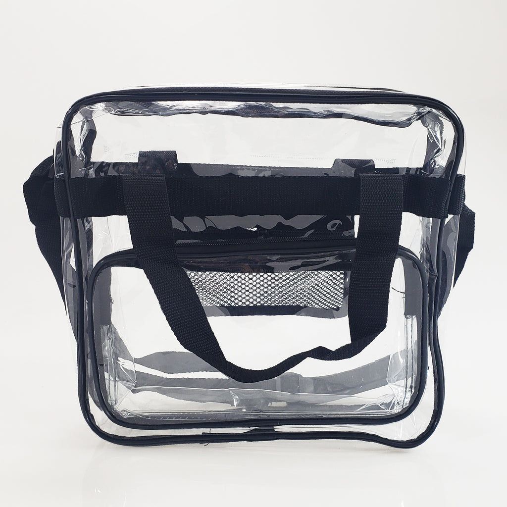 Clear Messenger Bag Transparent Bag Grommet Bag Clear Handbag 