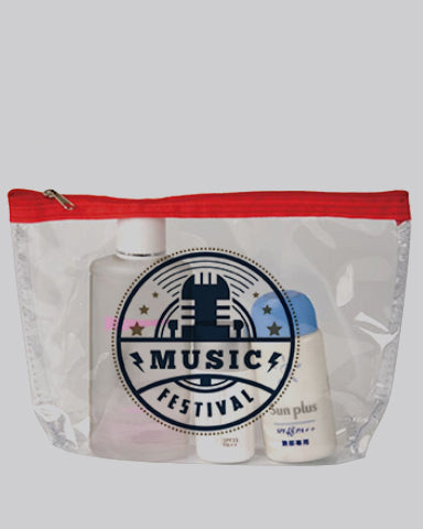 Custom Multi Purpose Cosmetic Clear Bag - Clear Tote Bags With Your Logo - PU3081