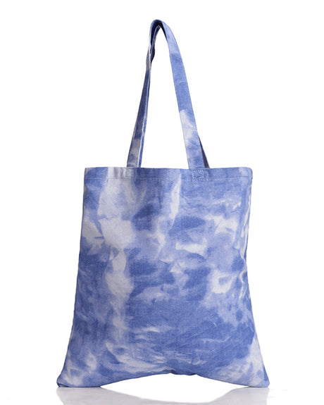 12 ct High Quality Tie-Dye Canvas Tote Bag - By Dozen