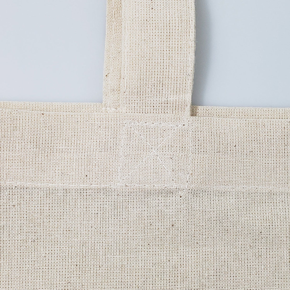 Closeout Cotton Natural Grocery Gusset Tote Bag - TG110L