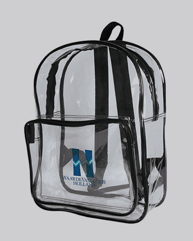 Custom Multi-Purpose Clear Backpack - Backpack With Your Logo - 2087