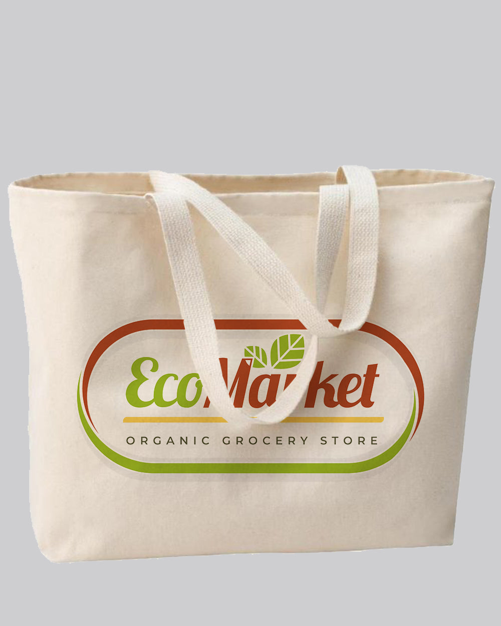 Custom canvas shopping bags Clearance