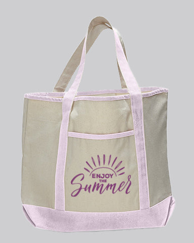 Jumbo Size Heavy Canvas Deluxe Tote Bags Customized - Personalized Tote Bags With Your Logo - TG215 - Alternative Colors