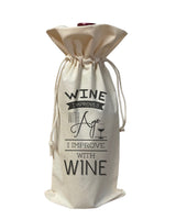Wine Improves With Age Design - Winery Tote Bags