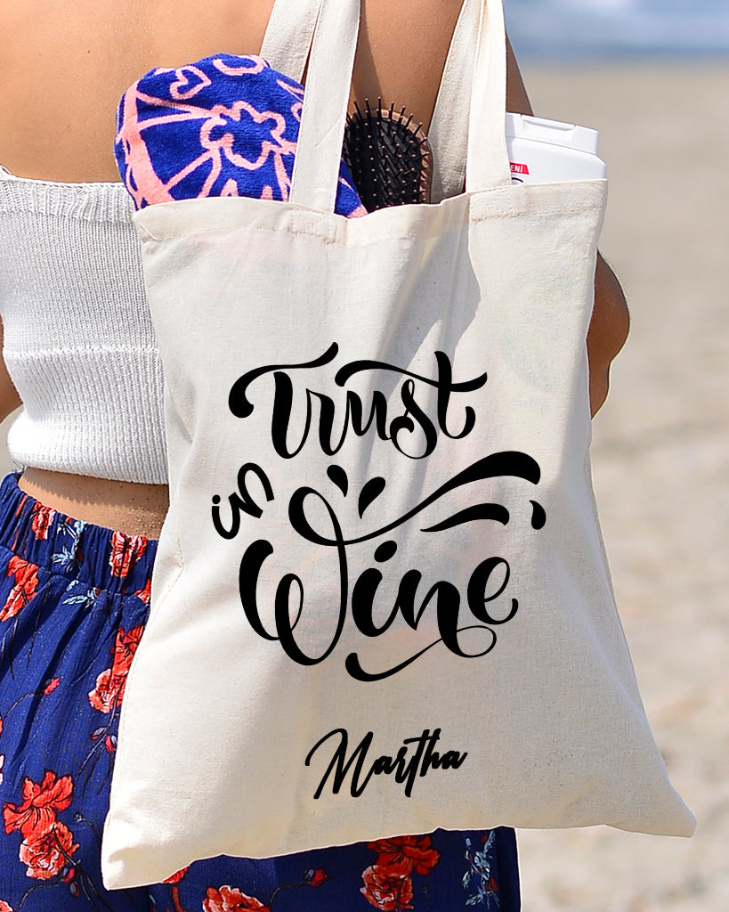 Trust in Wine Design - Winery Tote Bags
