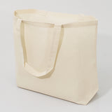 12 ct Large Cotton Basic Grocery Tote Bags - By Dozen
