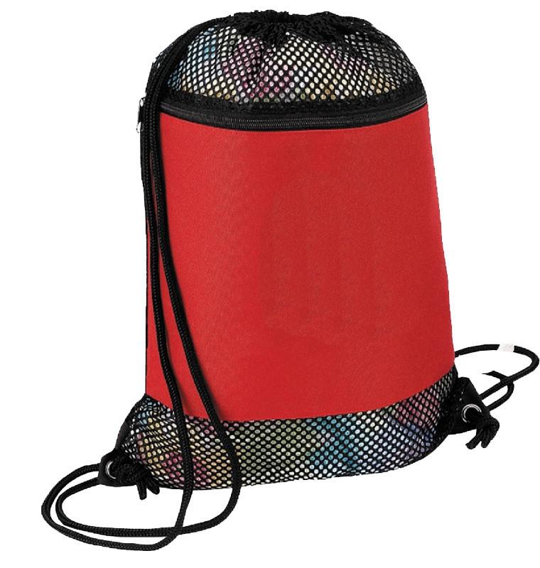 Nylon mesh deals drawstring bags