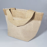 durable two color jute bags