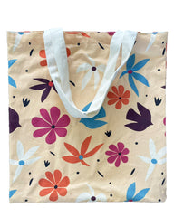 Zabar's Canvas Tote Bag Allover Print (Large)