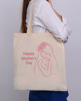 Pink Love Customizable Tote Bag - Mother's Tote Bags