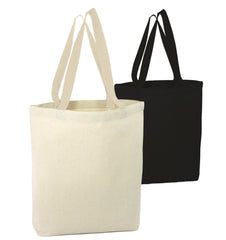 TBF (12 Pack) 1 Dozen 100% Cotton Reusable Blank Tote Bags Tob293